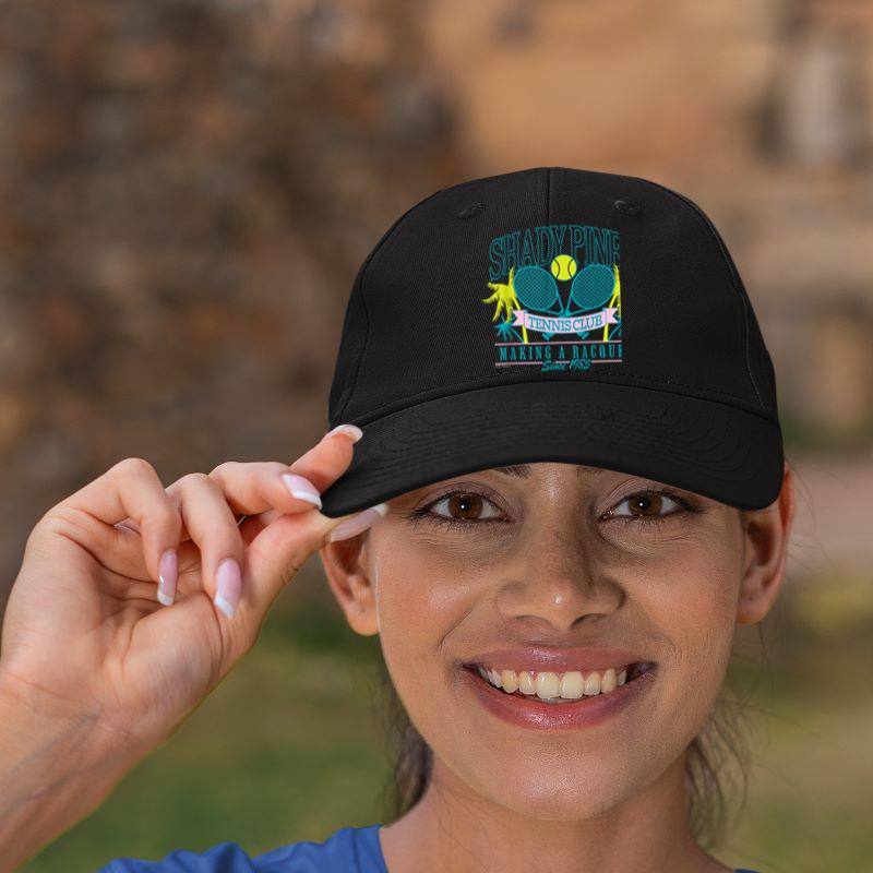 Mckenzieshoponline The Golden Girls - Shady Pines Tennis Club Making A Racquet Cap - Image 2