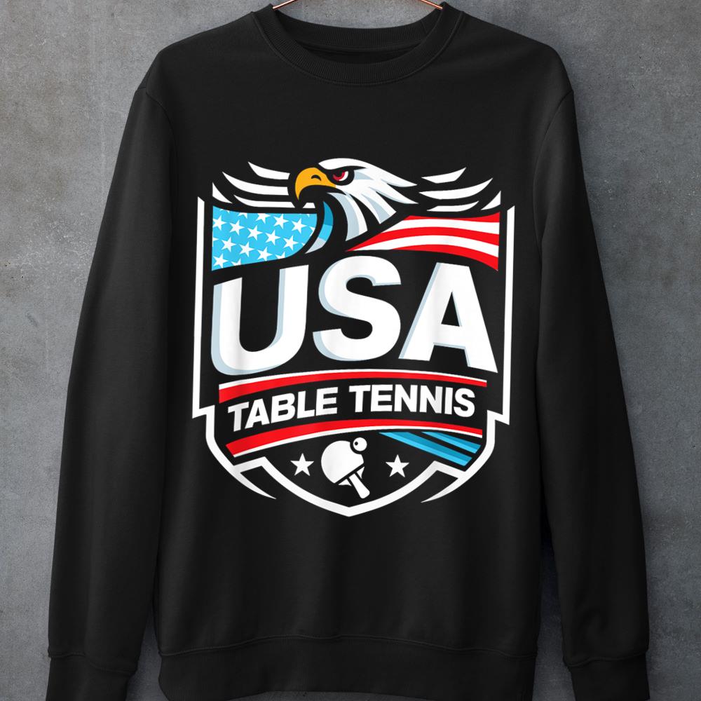Mckenzieshoponline USA Table Tennis Sweatshirt