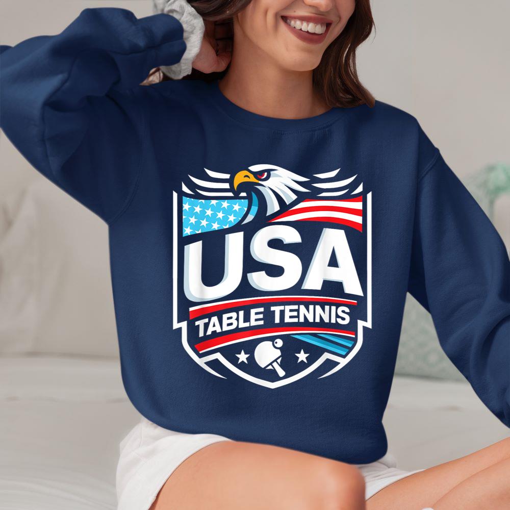 Mckenzieshoponline USA Table Tennis Sweatshirt - Image 4