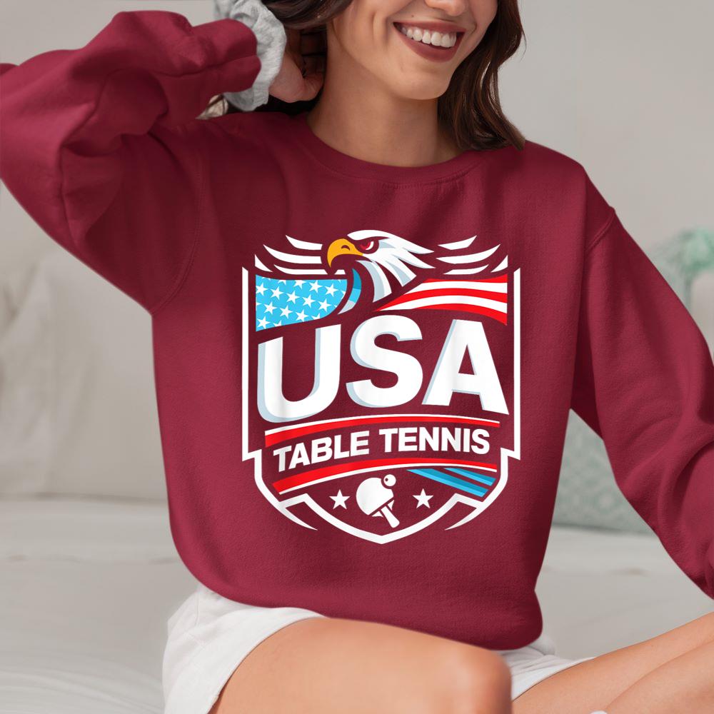 Mckenzieshoponline USA Table Tennis Sweatshirt - Image 5