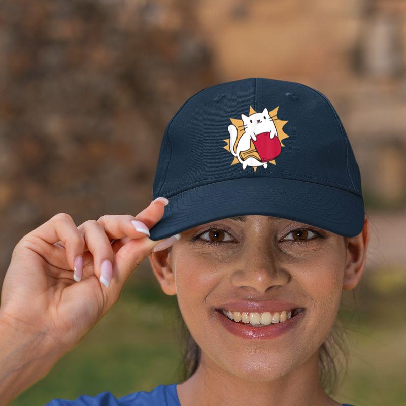 Mckenzieshoponline VXLS Ping Pong Table Tennis Table Racket Cat Cap - Image 4