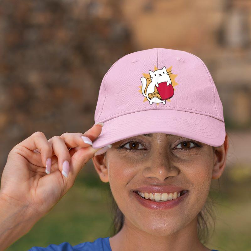 Mckenzieshoponline VXLS Ping Pong Table Tennis Table Racket Cat Cap - Image 5