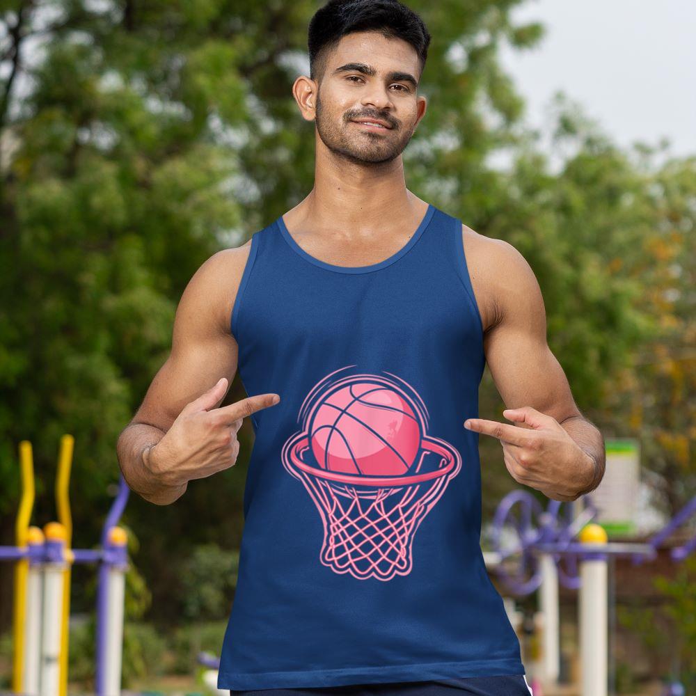 Mckenzieshoponline Vintage Pink Basketball Toddler For Women Girl Tank Top - Image 3