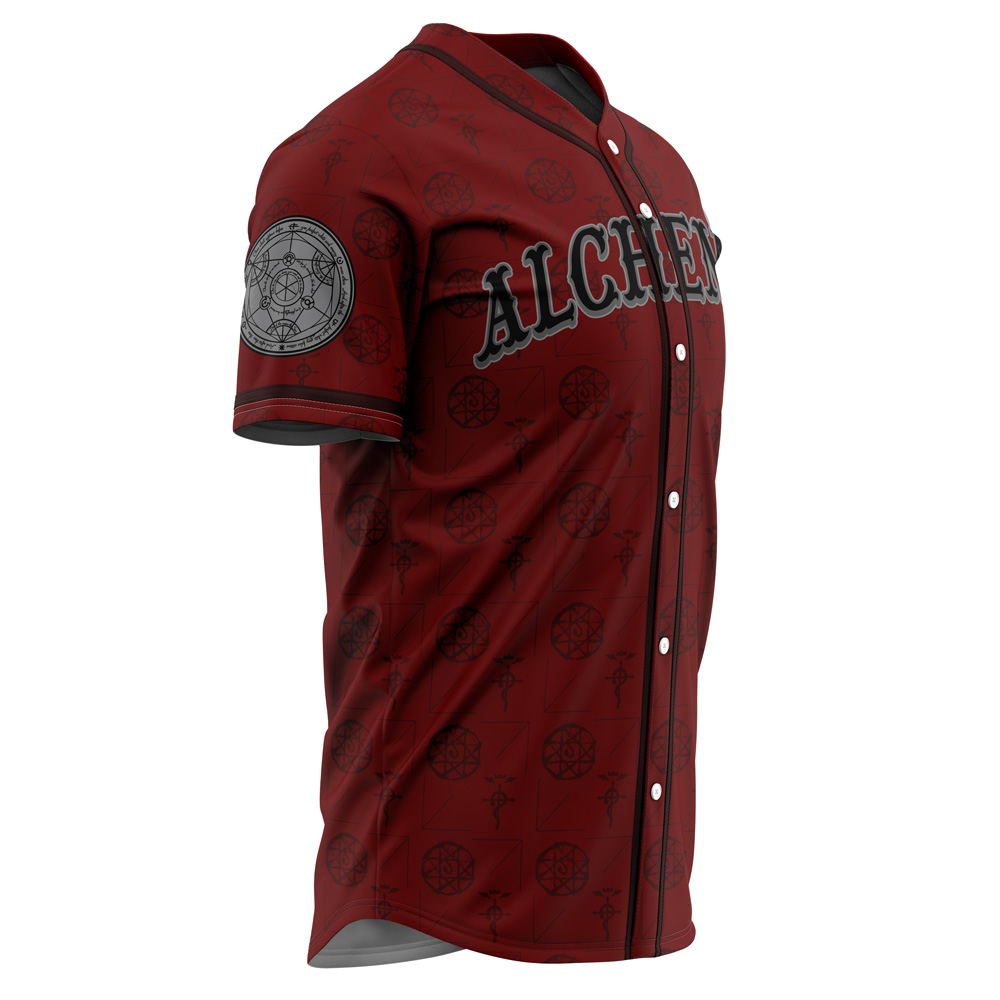 Mckenzieshoponline Alchemists Elric Fullmetal Alchemist Personalized Baseball Jersey For Fans - Image 2