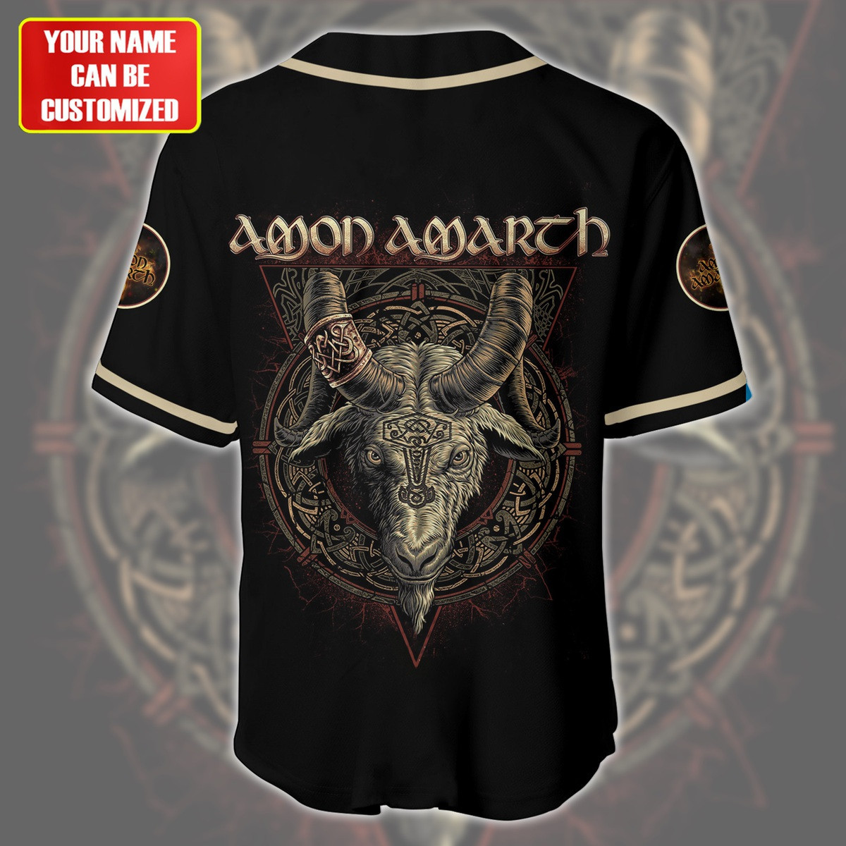 Jerseytrend Amon Amarth Band Personalized Baseball Jersey For Fans - Image 4