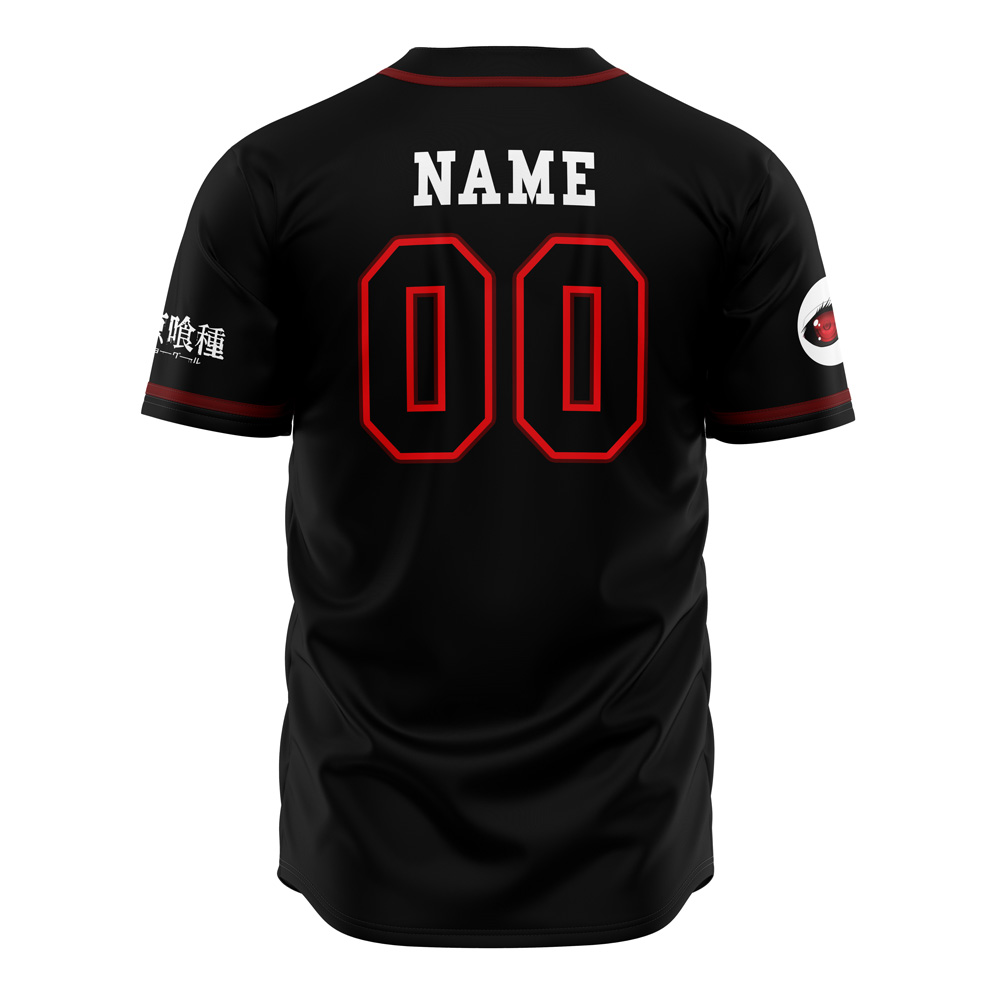 Mckenzieshoponline Anteiku Kaneki Tokyo Ghoul Personalized Baseball Jersey For Fans - Image 3