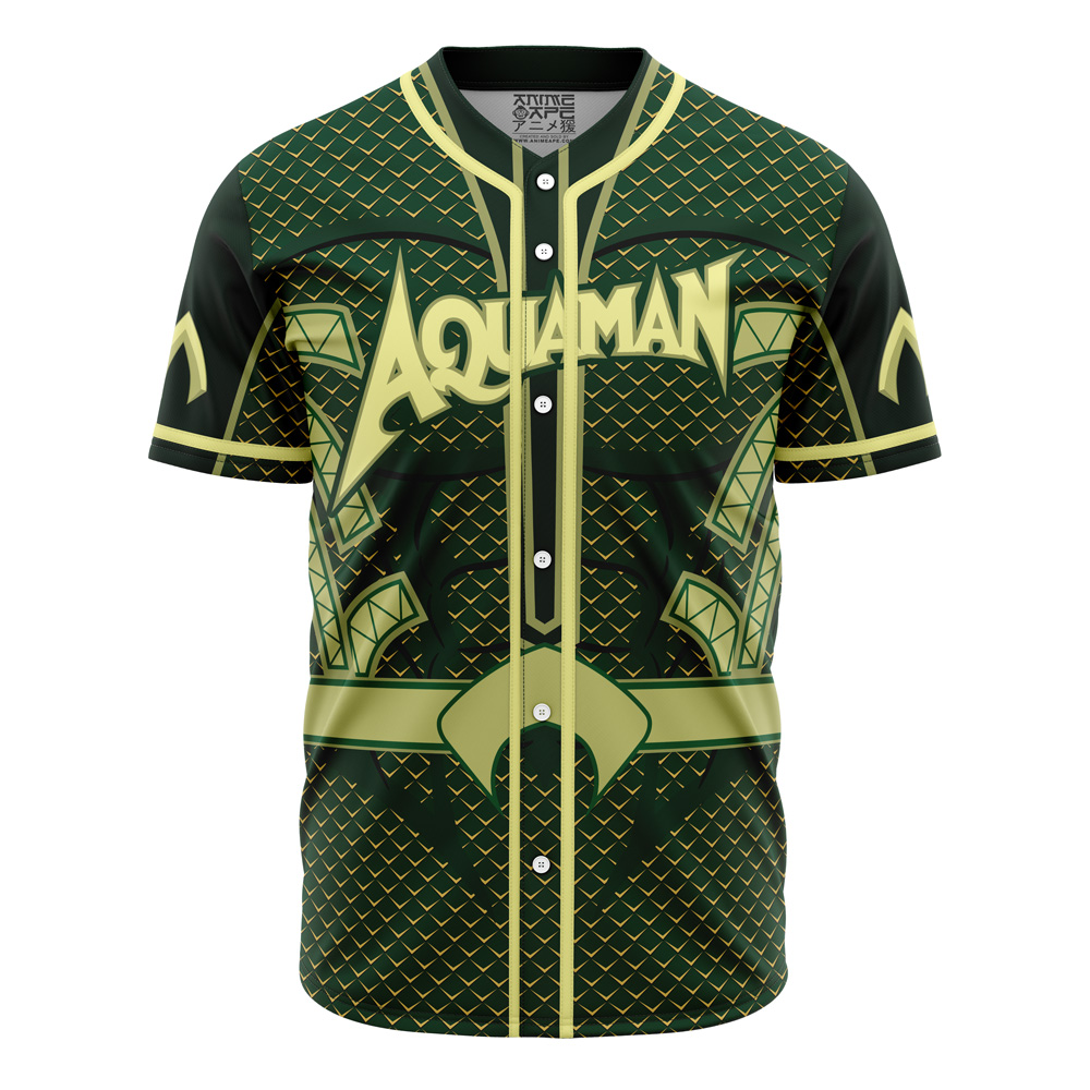 Mckenzieshoponline Aquaman DC Comics Personalized Baseball Jersey For Fans