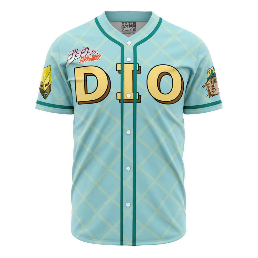 Mckenzieshoponline Auratic Dio Jojos Bizarre Adventure Personalized Baseball Jersey For Fans