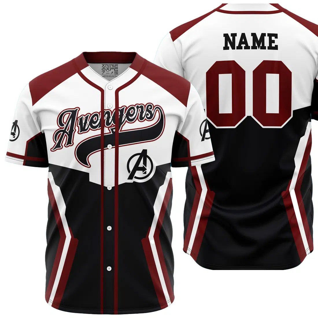 Mckenzieshoponline Avengers Endgame Marvel Personalized Baseball Jersey For Fans