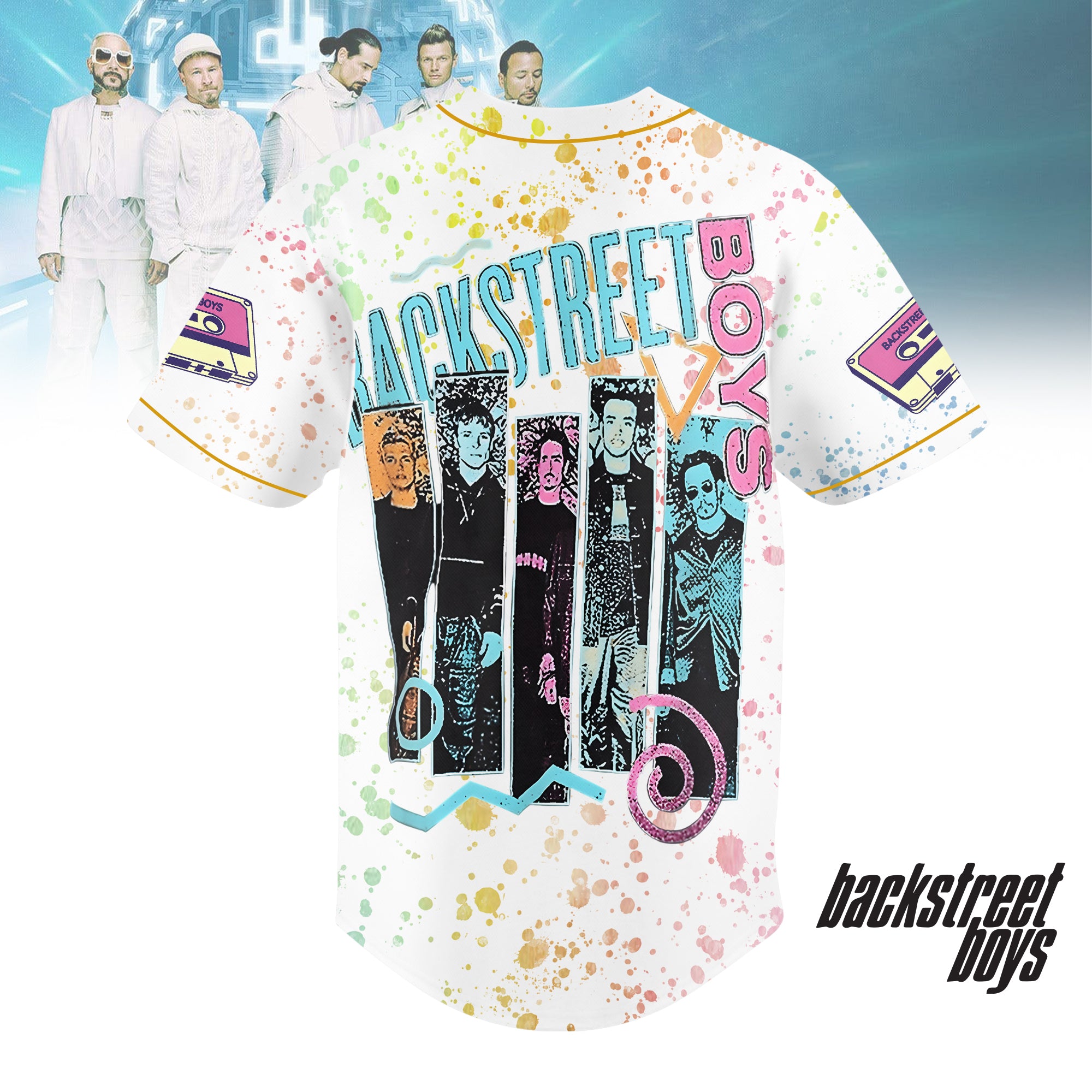 Mckenzieshoponline Back Street Boys Personalized Baseball Jersey For Fans - Image 3