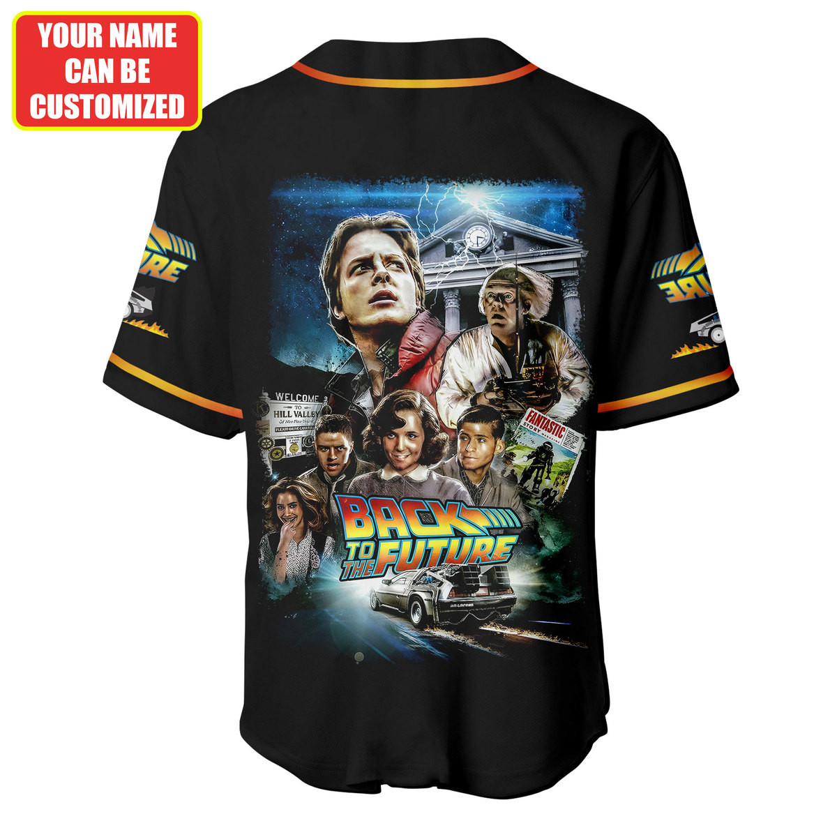 Jerseytrend Back to the Future Personalized Baseball Jersey For Fans - Image 6