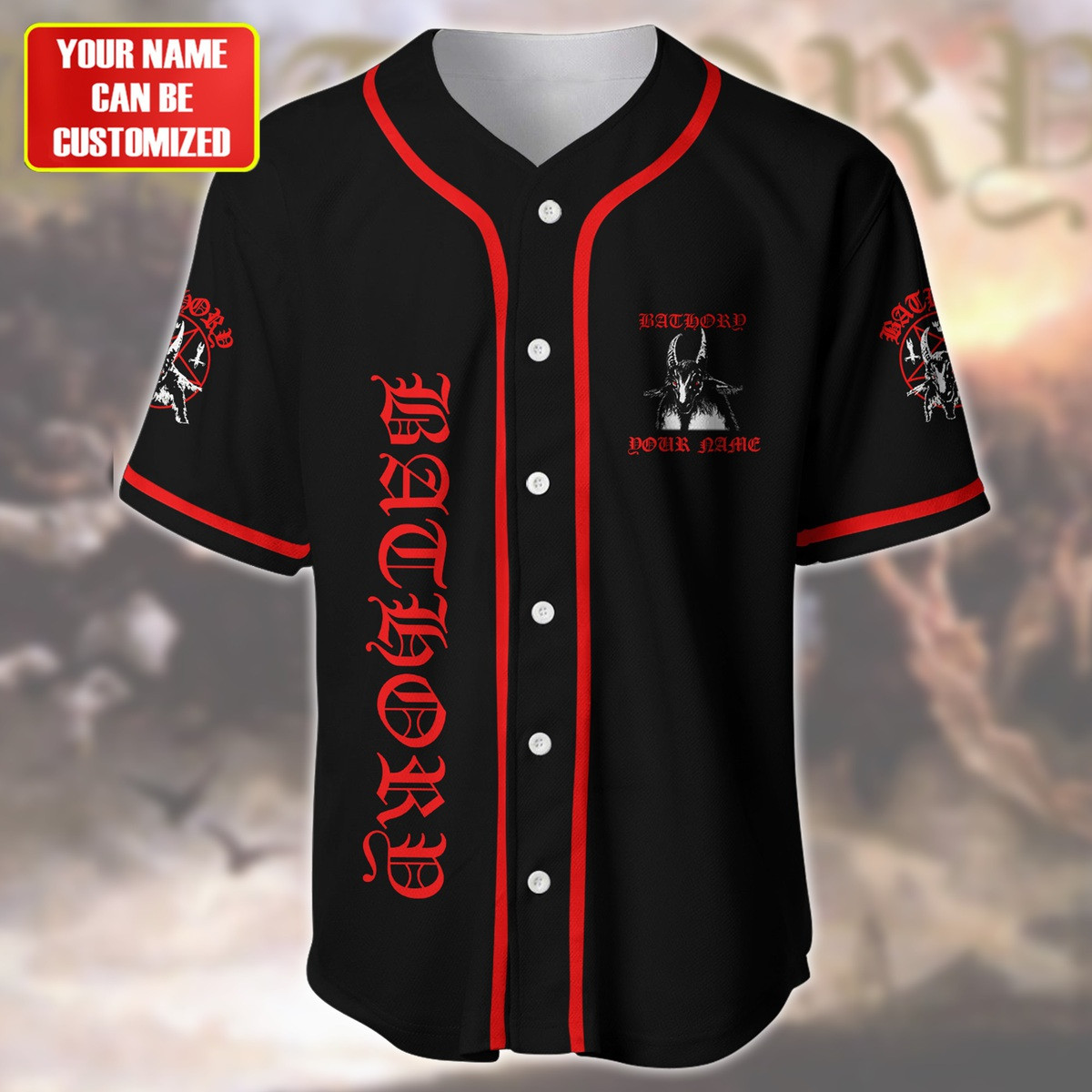 Jerseytrend Bathory Band Personalized Baseball Jersey For Fans - Image 3