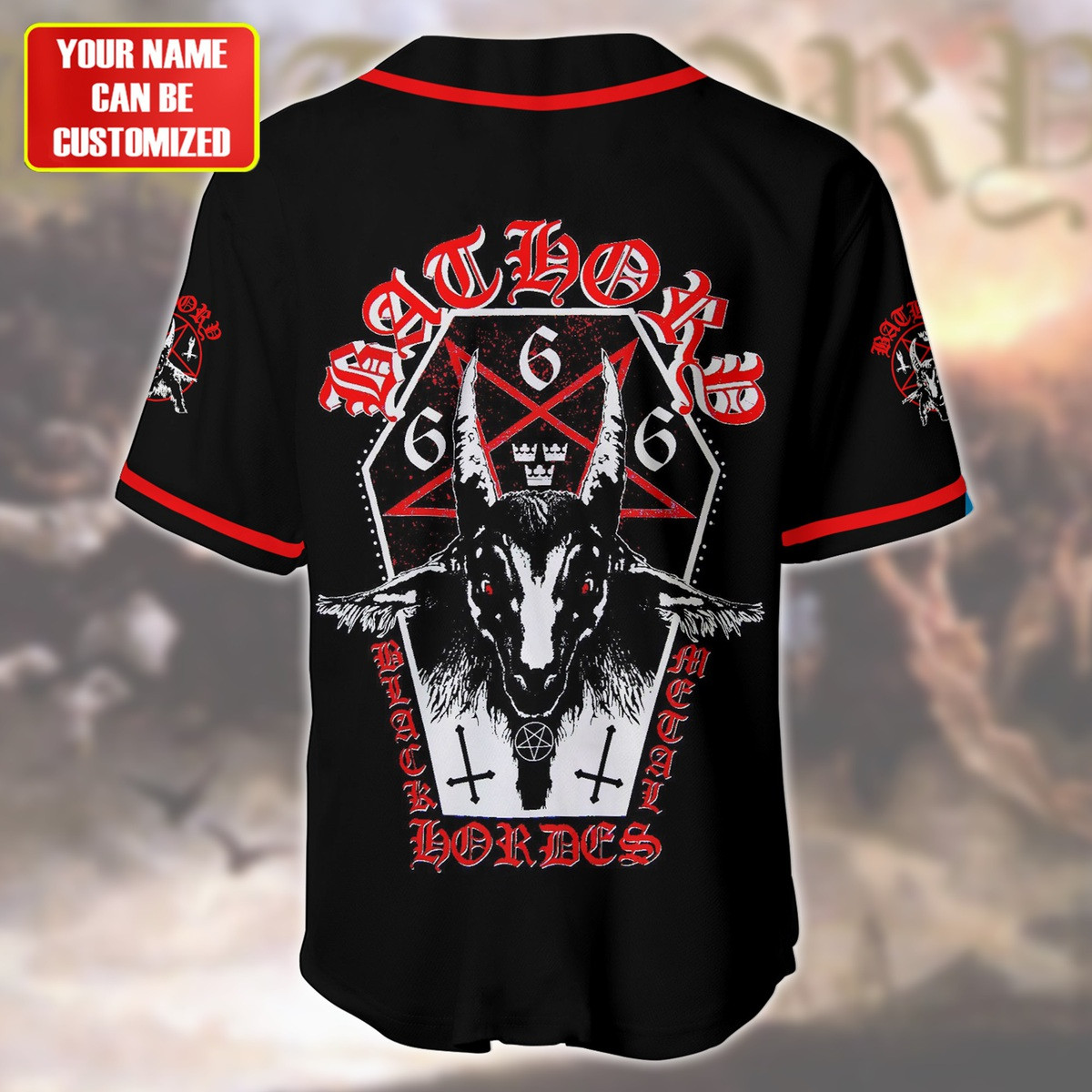 Jerseytrend Bathory Band Personalized Baseball Jersey For Fans - Image 4