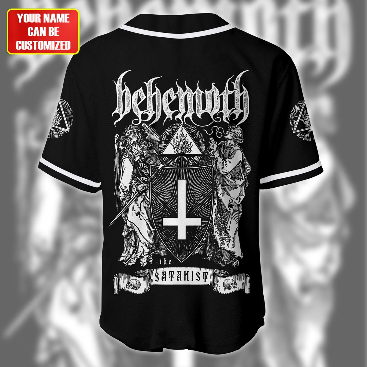 Jerseytrend Behemoth Band The Satanist Personalized Baseball Jersey For Fans - Image 4