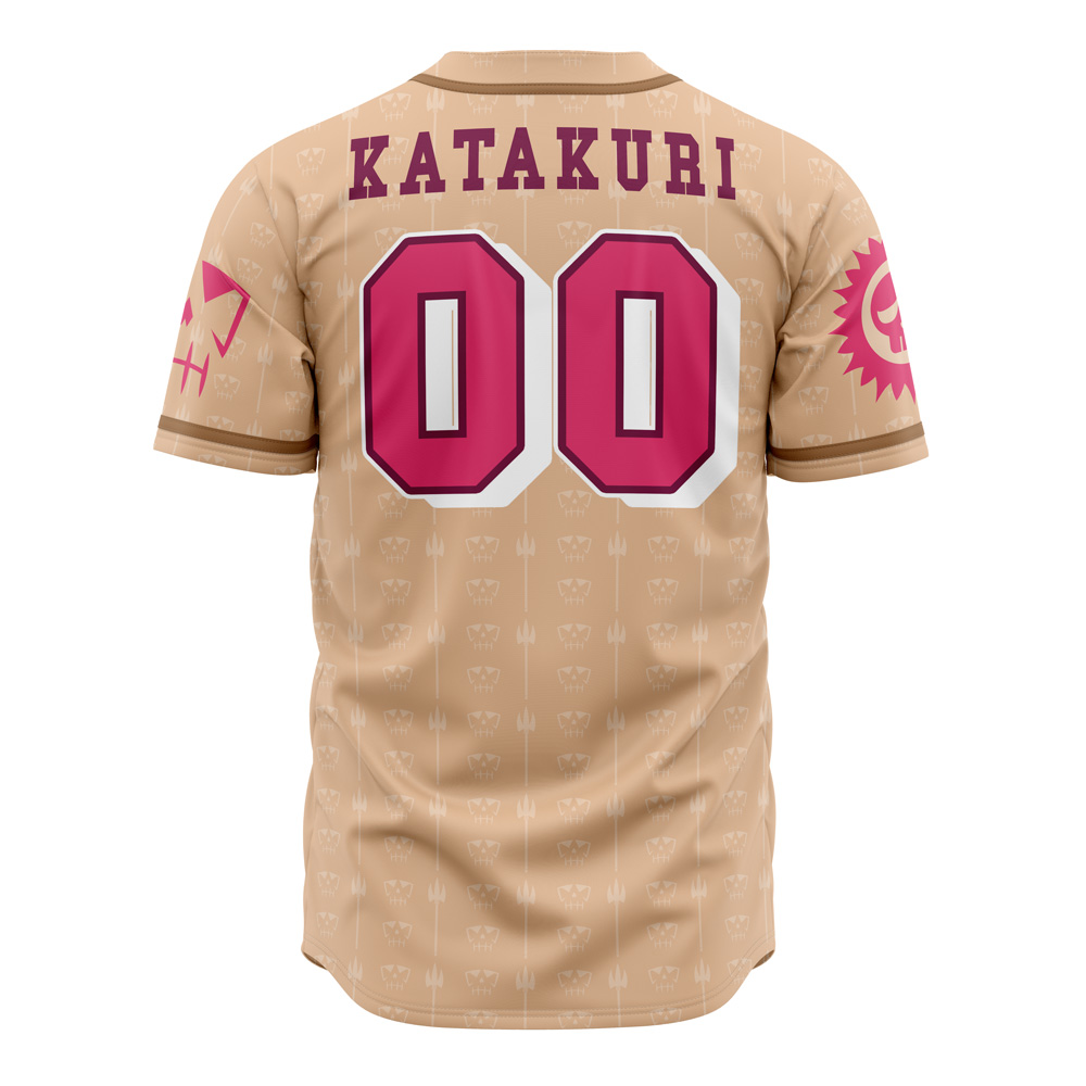 Mckenzieshoponline Big Mom Pirates Katakuri One Piece Personalized Baseball Jersey For Fans - Image 3