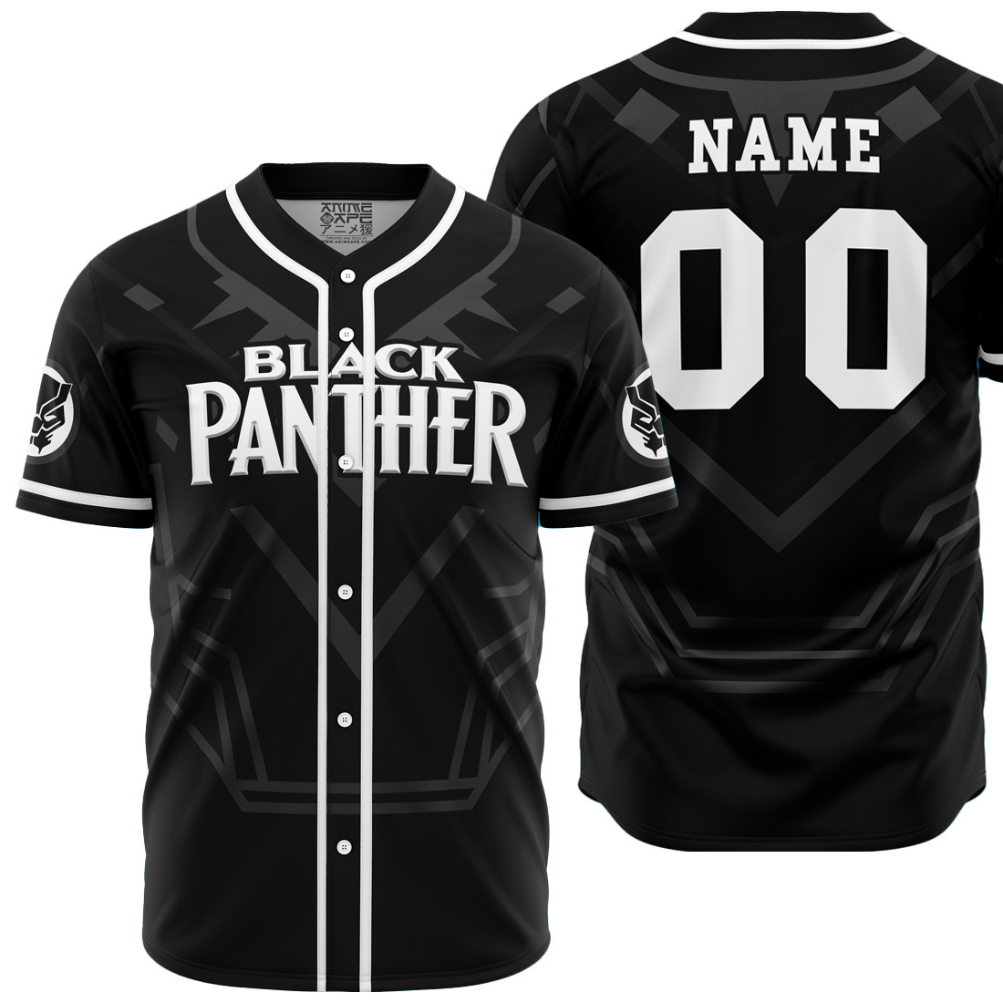 Mckenzieshoponline Black Panther Marvel Personalized Baseball Jersey For Fans