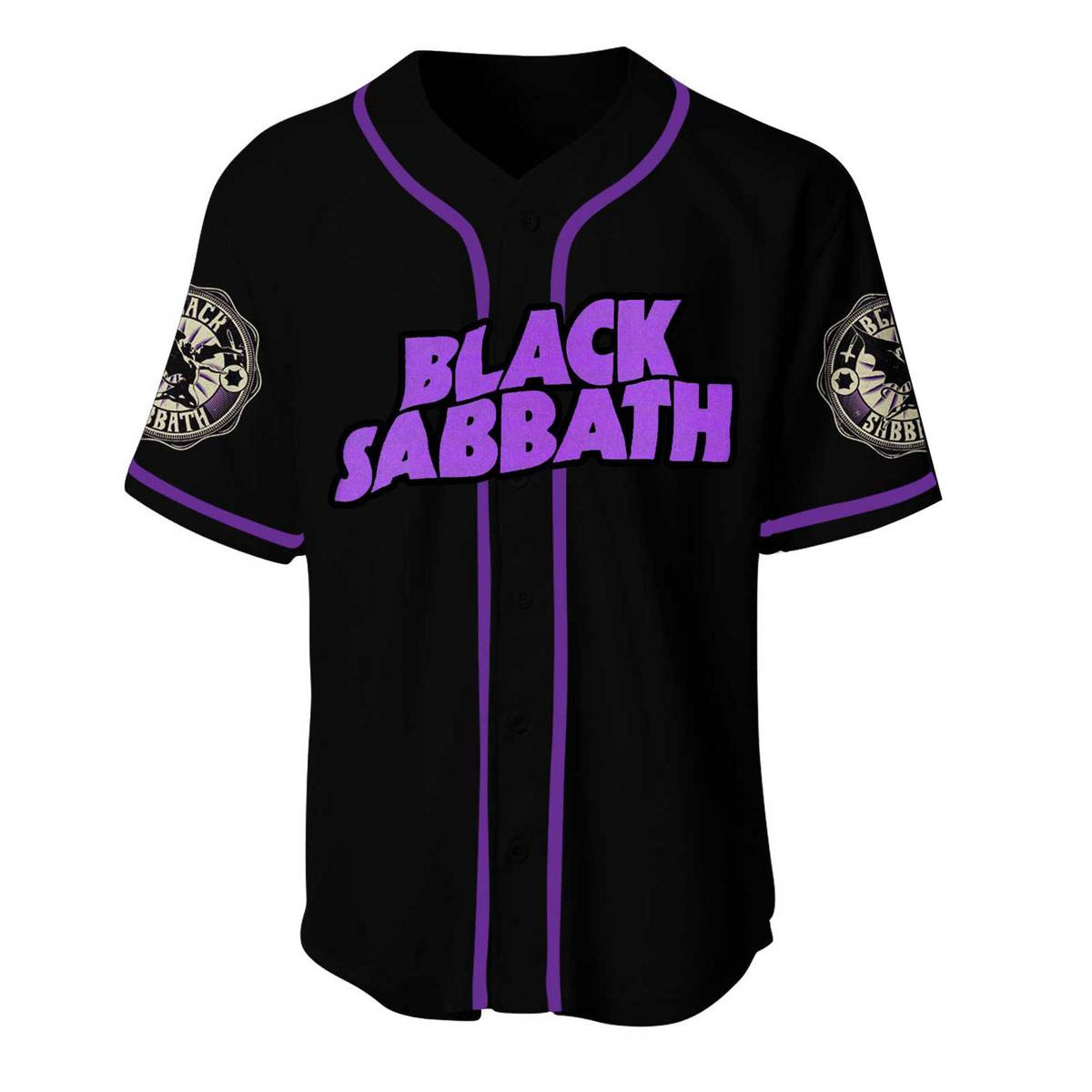 Jerseytrend Black Sabbath Band Personalized Baseball Jersey For Fans - Image 3