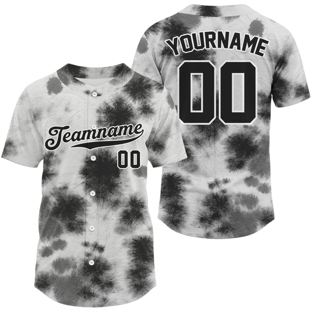 Mckenzieshoponline Black White Funny Personalized Baseball Jersey For Fans