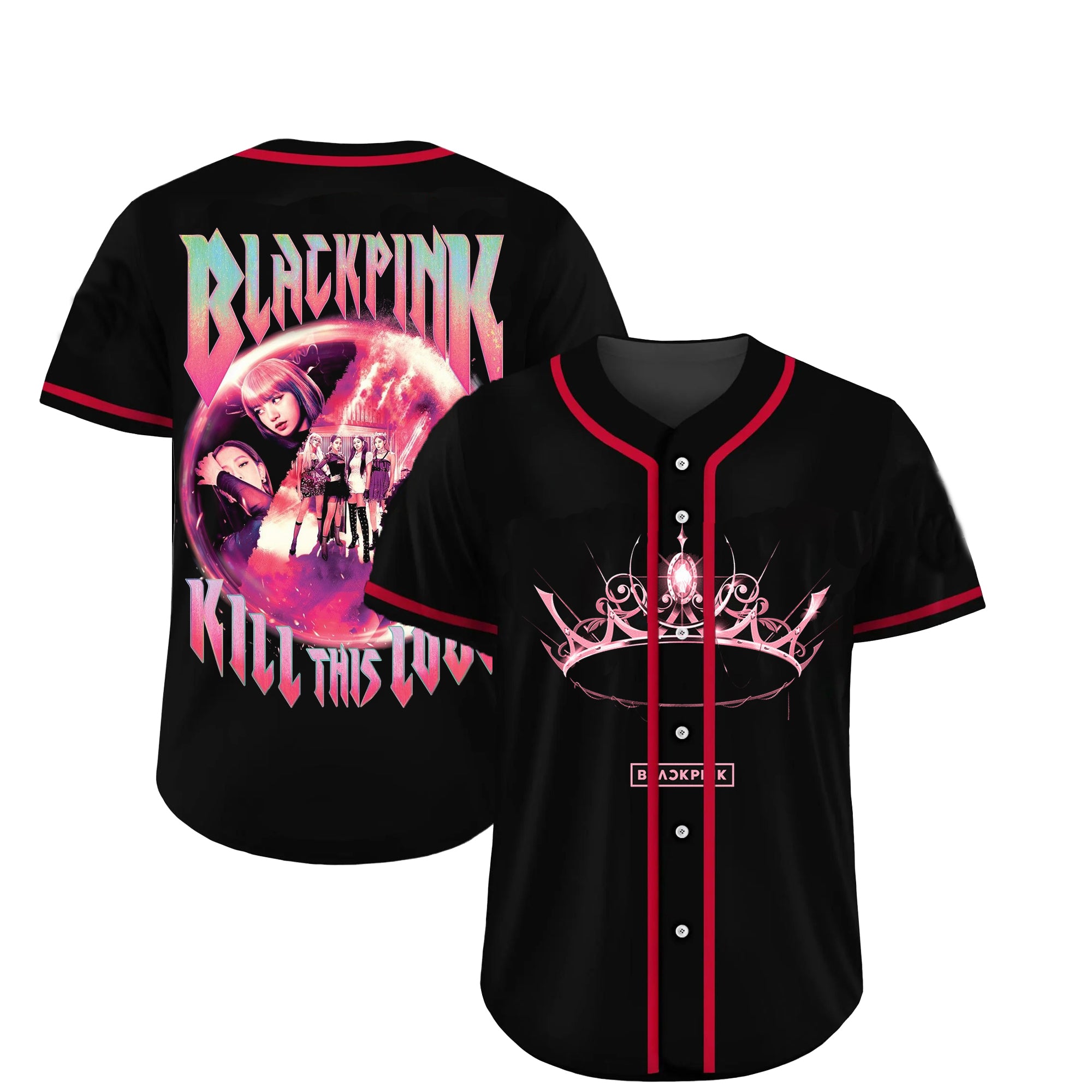 Mckenzieshoponline Blackpink Kill This Love Personalized Baseball Jersey For Fans