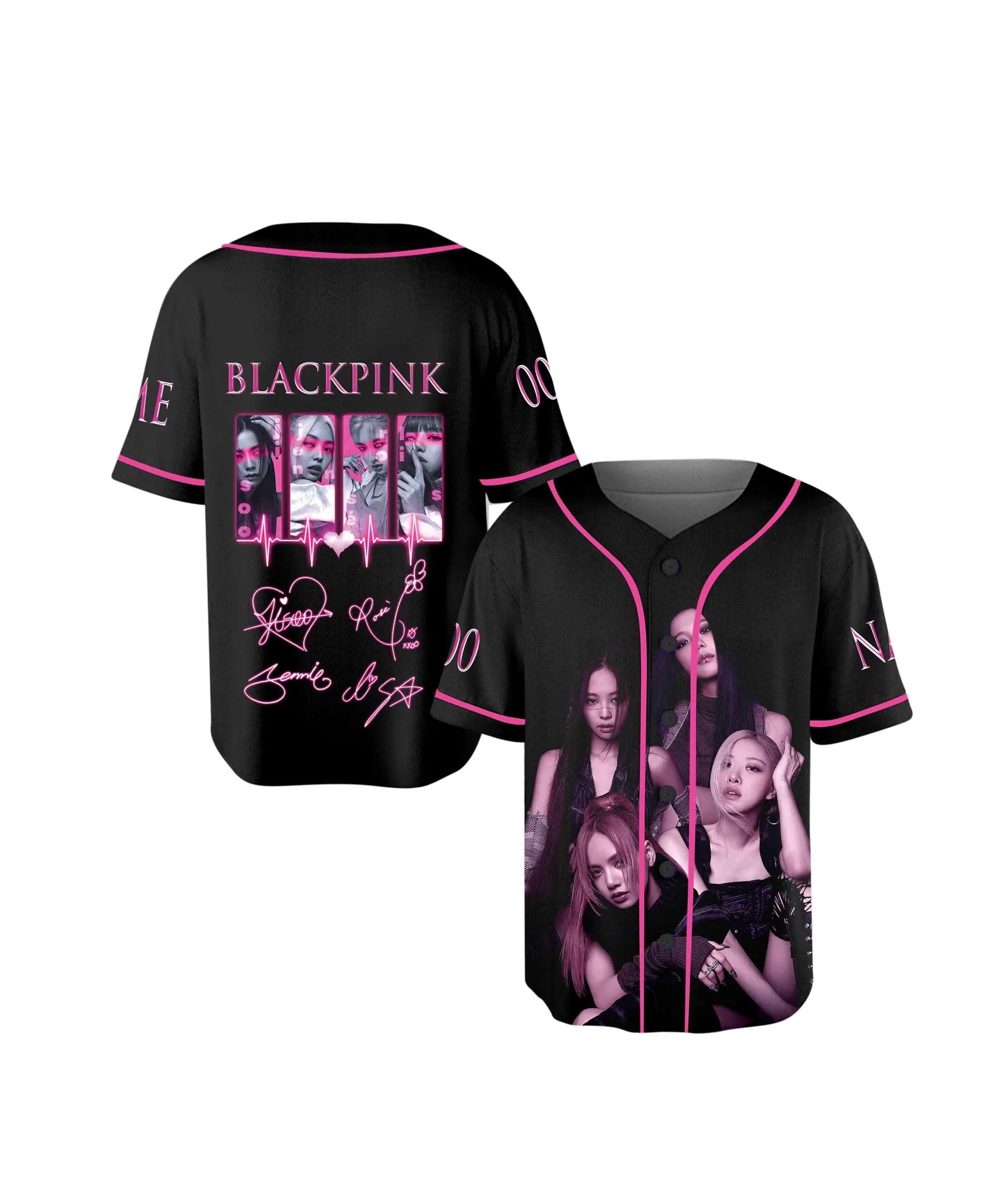 Mckenzieshoponline BlackPink Personalized Baseball Jersey For Fans