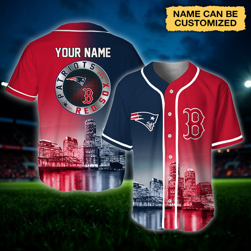 Mckenzieshoponline Boston Personalized Baseball Jersey For Fans