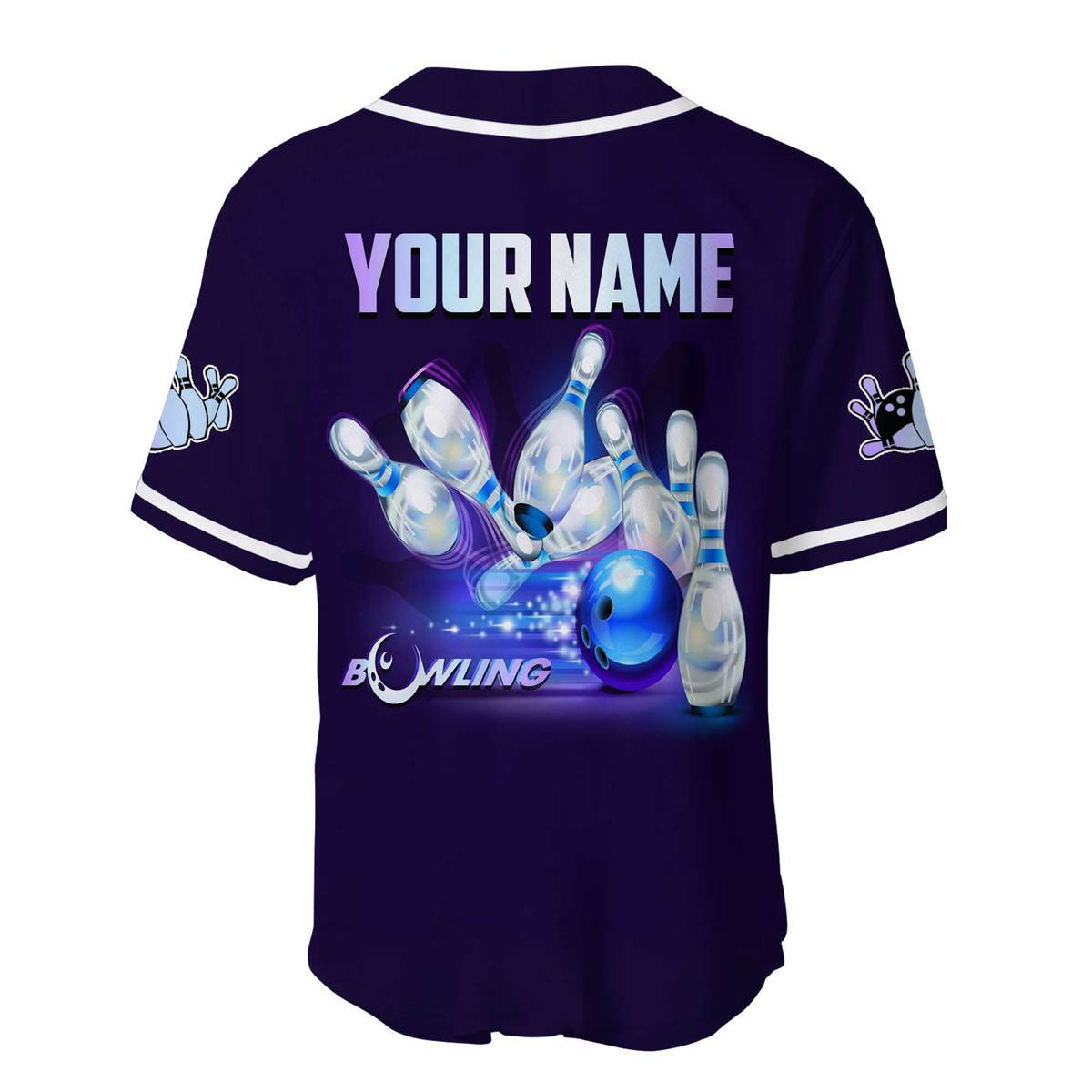Jerseytrend Bowling Personalized Baseball Jersey For Fans - Image 5