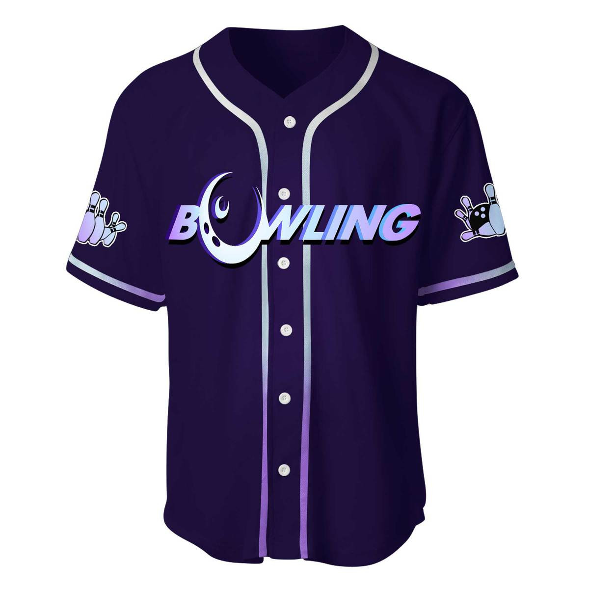 Jerseytrend Bowling Personalized Baseball Jersey For Fans - Image 4