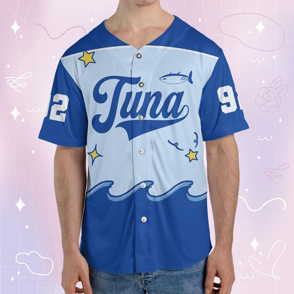Mckenzieshoponline BTS Jin Super Tuna Seokjin Tour Personalized Baseball Jersey For Fans - Image 2