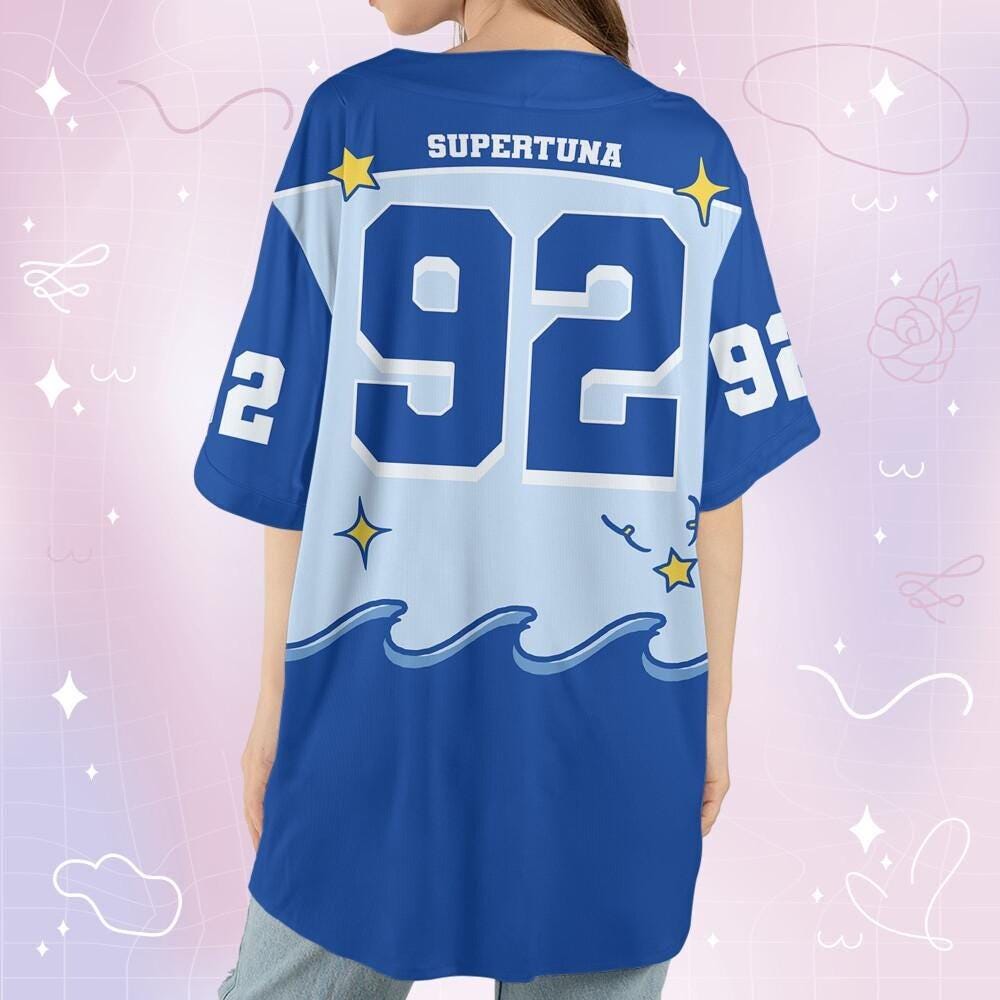 Mckenzieshoponline BTS Jin Super Tuna Seokjin Tour Personalized Baseball Jersey For Fans - Image 3