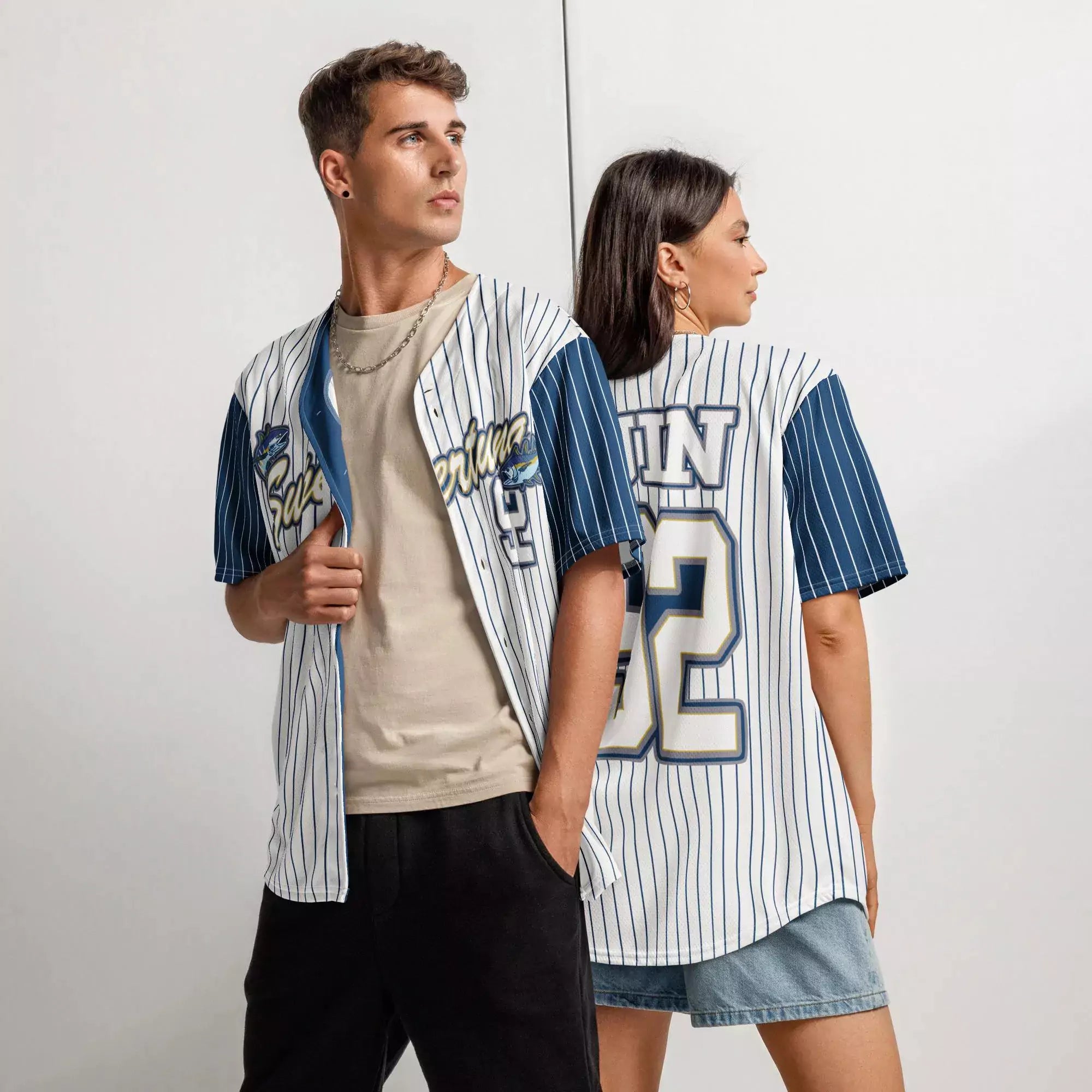 Mckenzieshoponline BTS Jin Supertuna Personalized Baseball Jersey For Fans - Image 2