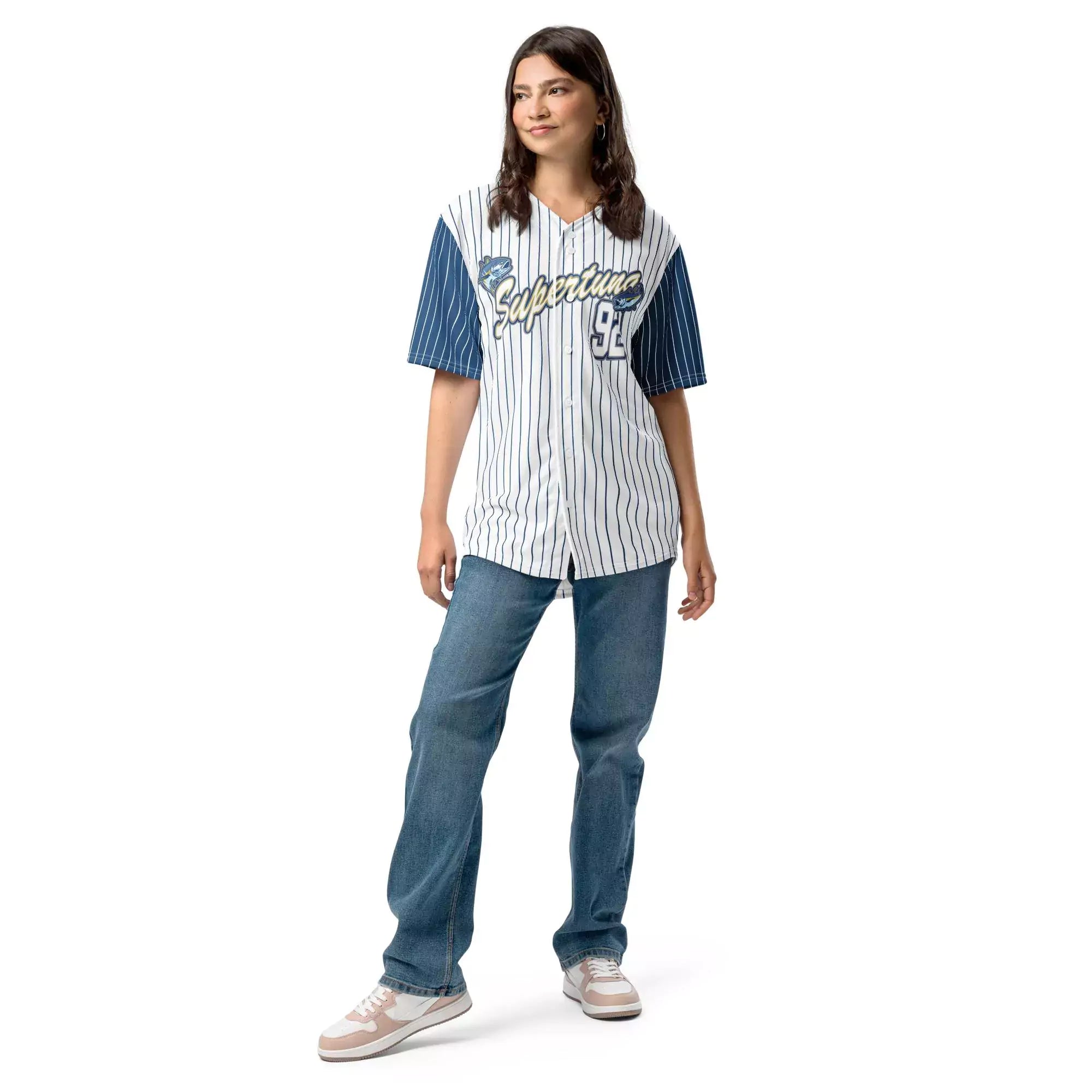 Mckenzieshoponline BTS Jin Supertuna Personalized Baseball Jersey For Fans - Image 3