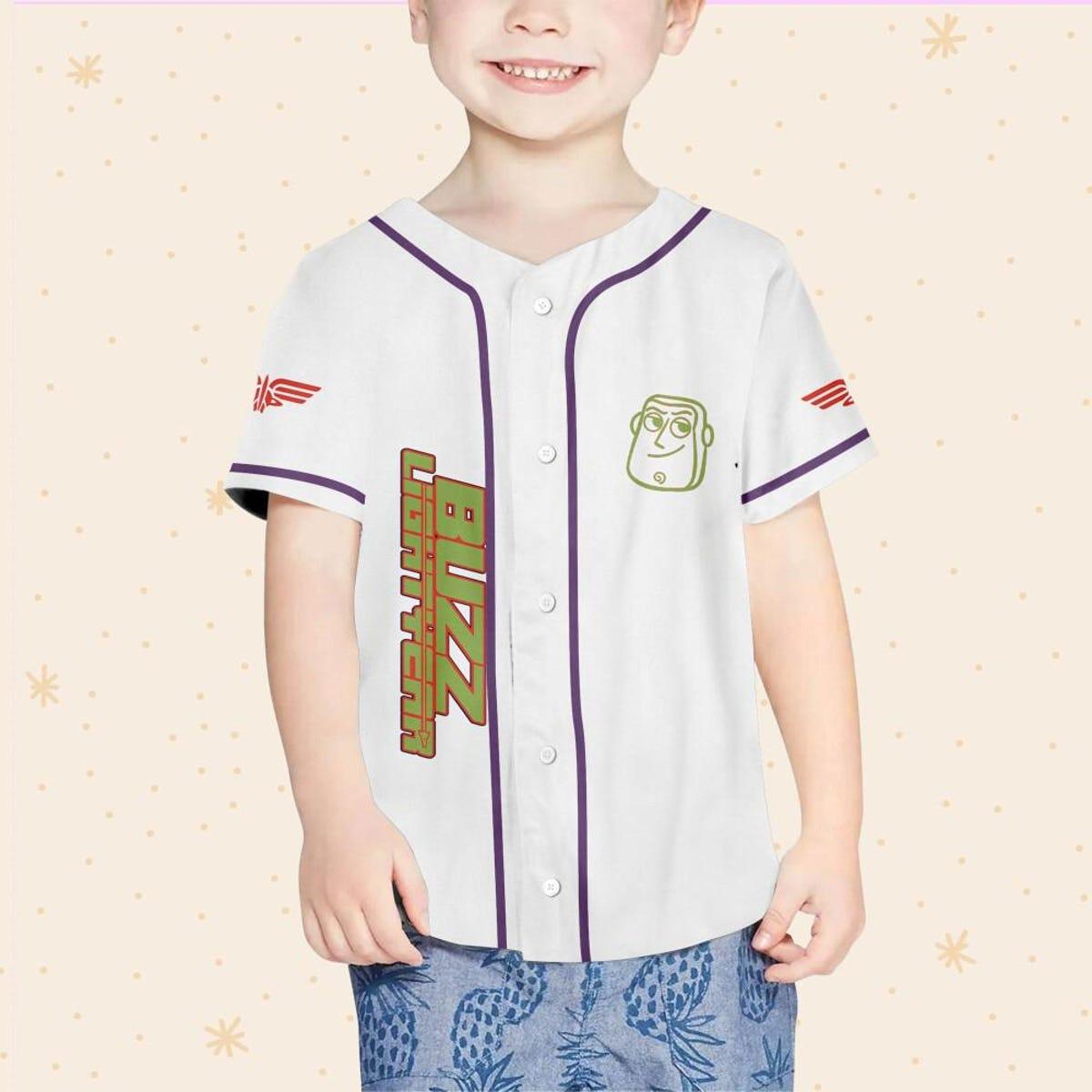 Mckenzieshoponline Buzz Lightyear Toy Story Personalized Baseball Jersey For Fans - Image 5