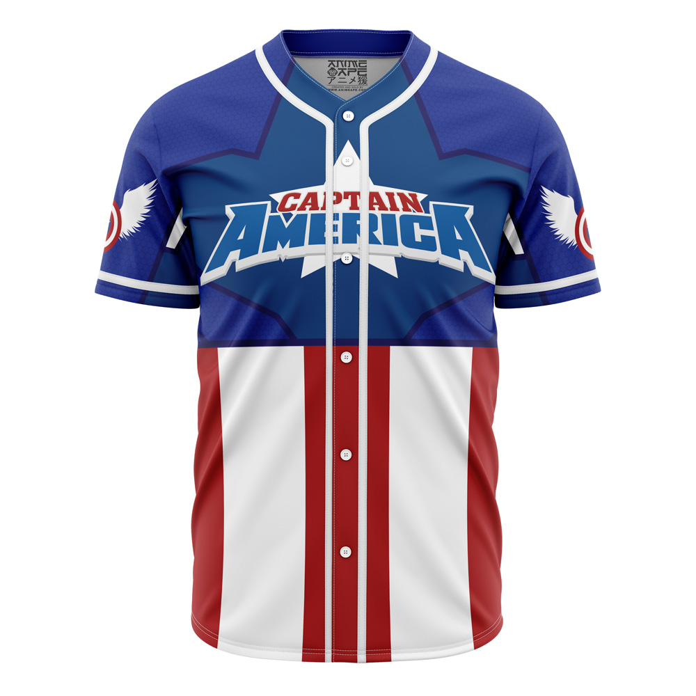 Mckenzieshoponline Captain America Personalized Baseball Jersey For Fans