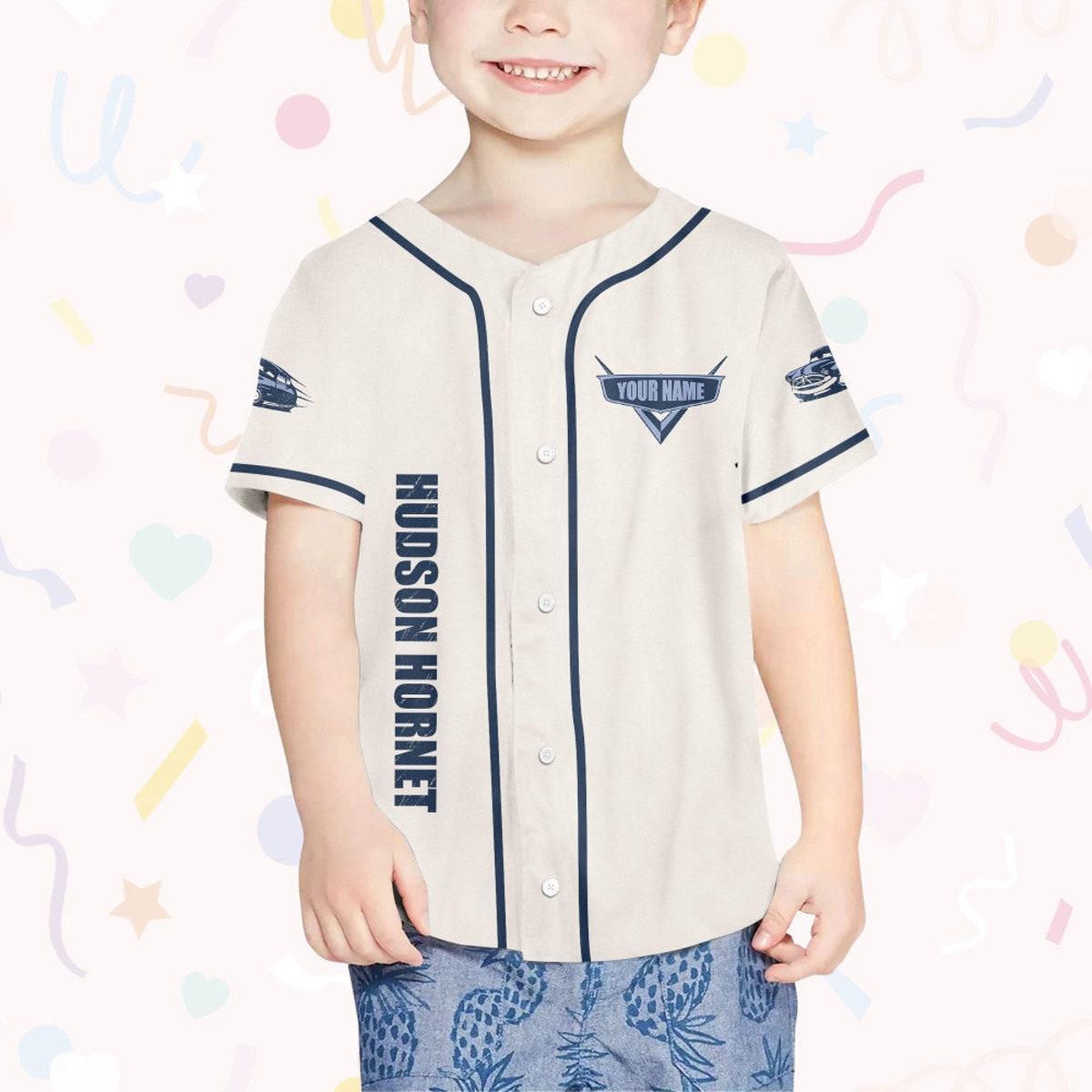 Mckenzieshoponline Cars Fabulous Hudson Hornet Personalized Baseball Jersey For Fans - Image 5
