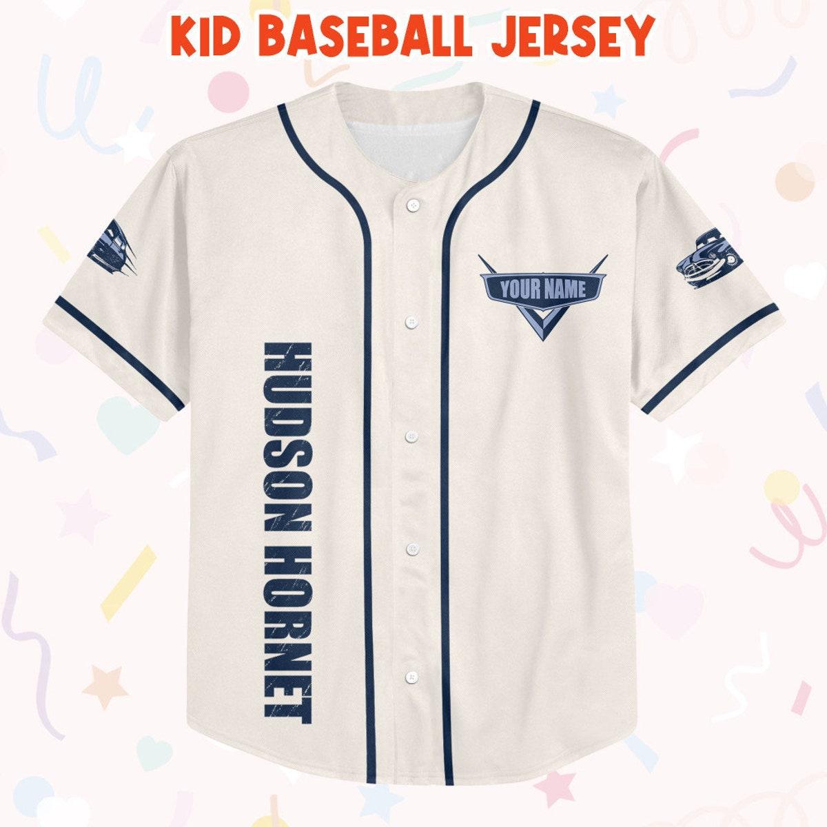 Mckenzieshoponline Cars Fabulous Hudson Hornet Personalized Baseball Jersey For Fans - Image 3