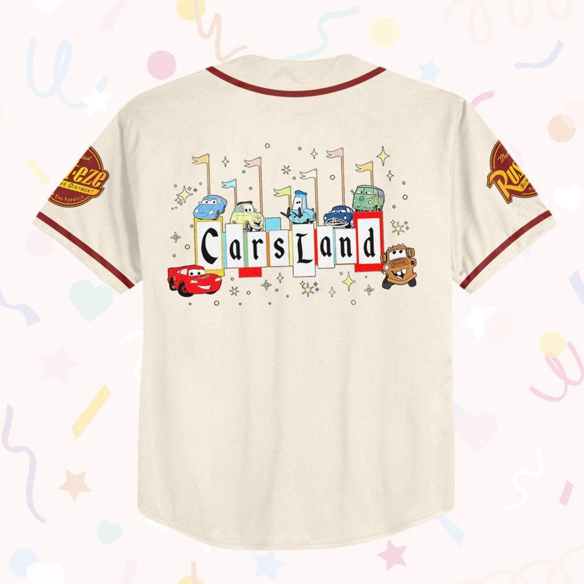Mckenzieshoponline Cars Land Love Life Style Personalized Baseball Jersey For Fans - Image 4