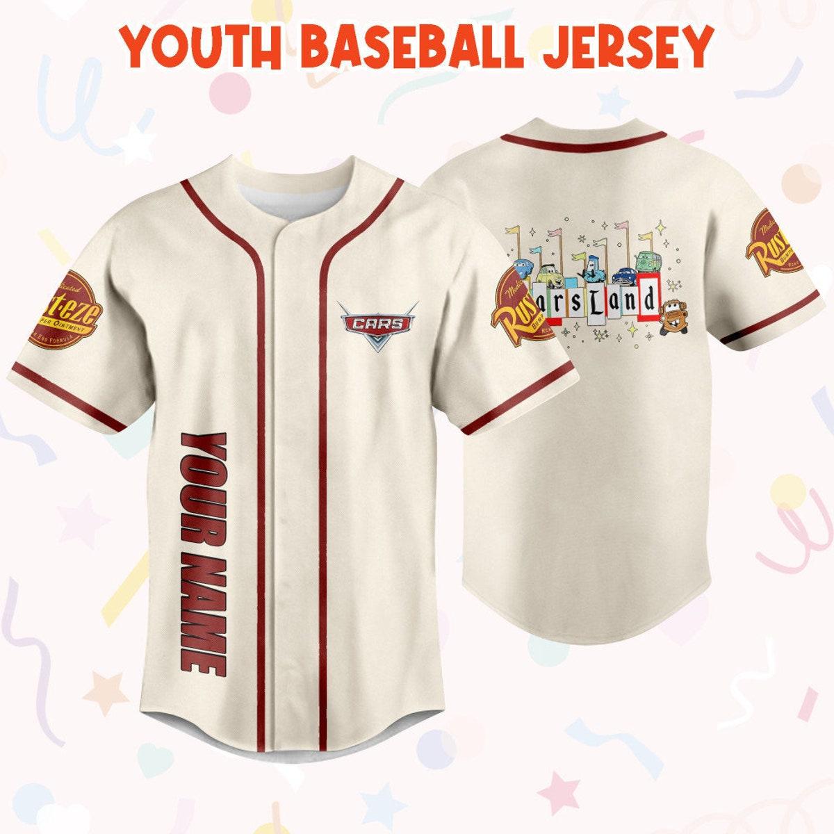 Mckenzieshoponline Cars Land Love Life Style Personalized Baseball Jersey For Fans - Image 6