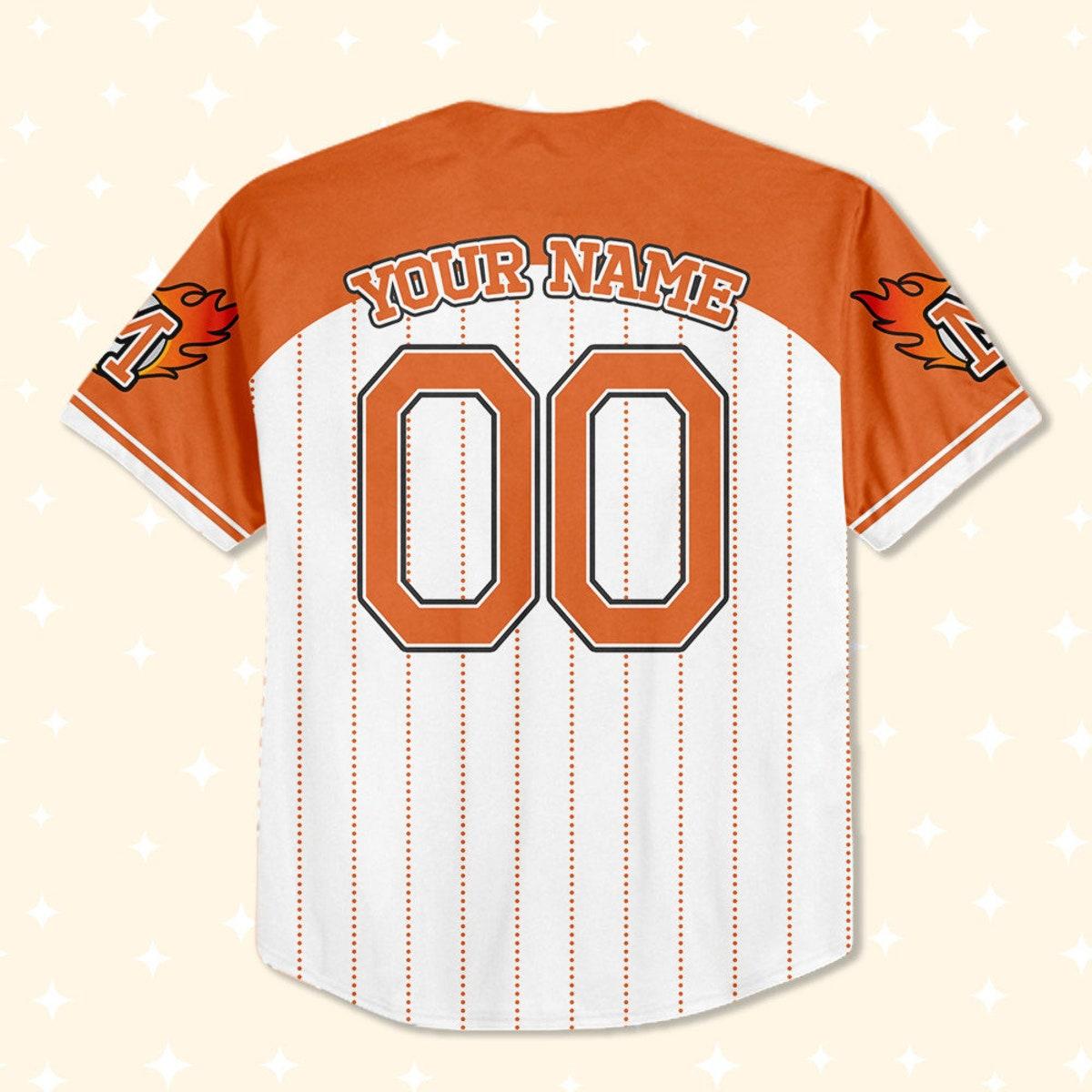 Mckenzieshoponline Cars Mater Orange Cool Lightning Mcqueen Personalized Baseball Jersey For Fans - Image 4