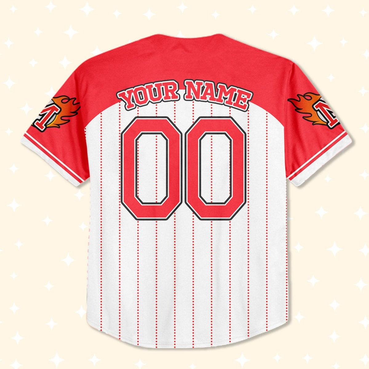 Mckenzieshoponline Cars Mcqueen Red Cool Lightning Mcqueen Personalized Baseball Jersey For Fans - Image 4