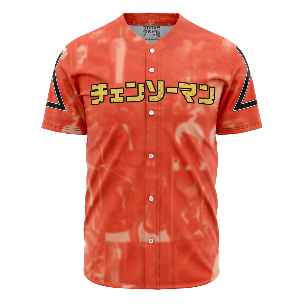 Mckenzieshoponline Chainsaw Man Personalized Baseball Jersey For Fans