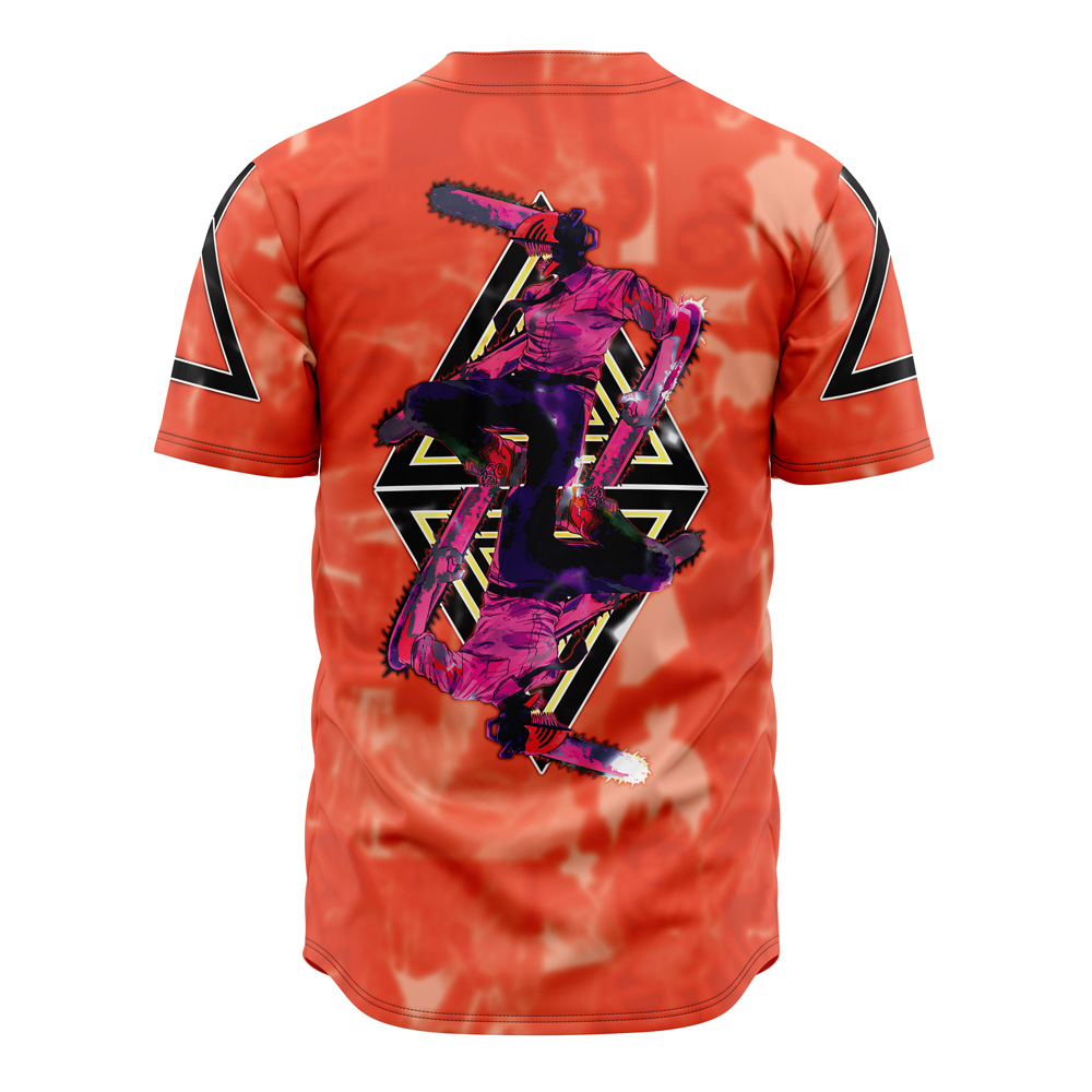 Mckenzieshoponline Chainsaw Man Personalized Baseball Jersey For Fans - Image 2