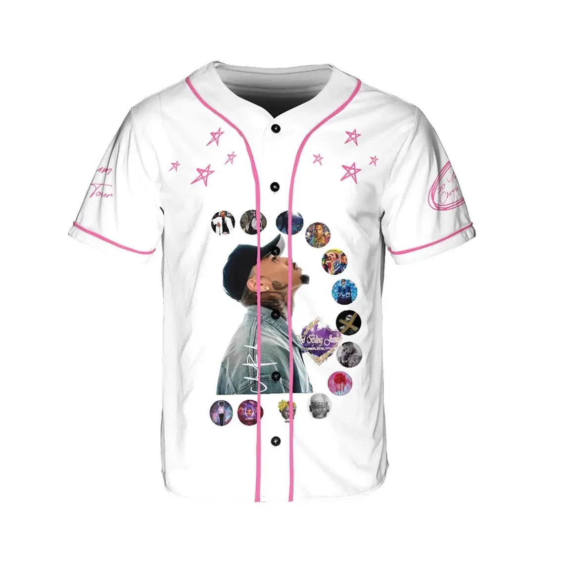Mckenzieshoponline Chris Brown x Breezy Bowl XX Personalized Baseball Jersey For Fans - Image 4