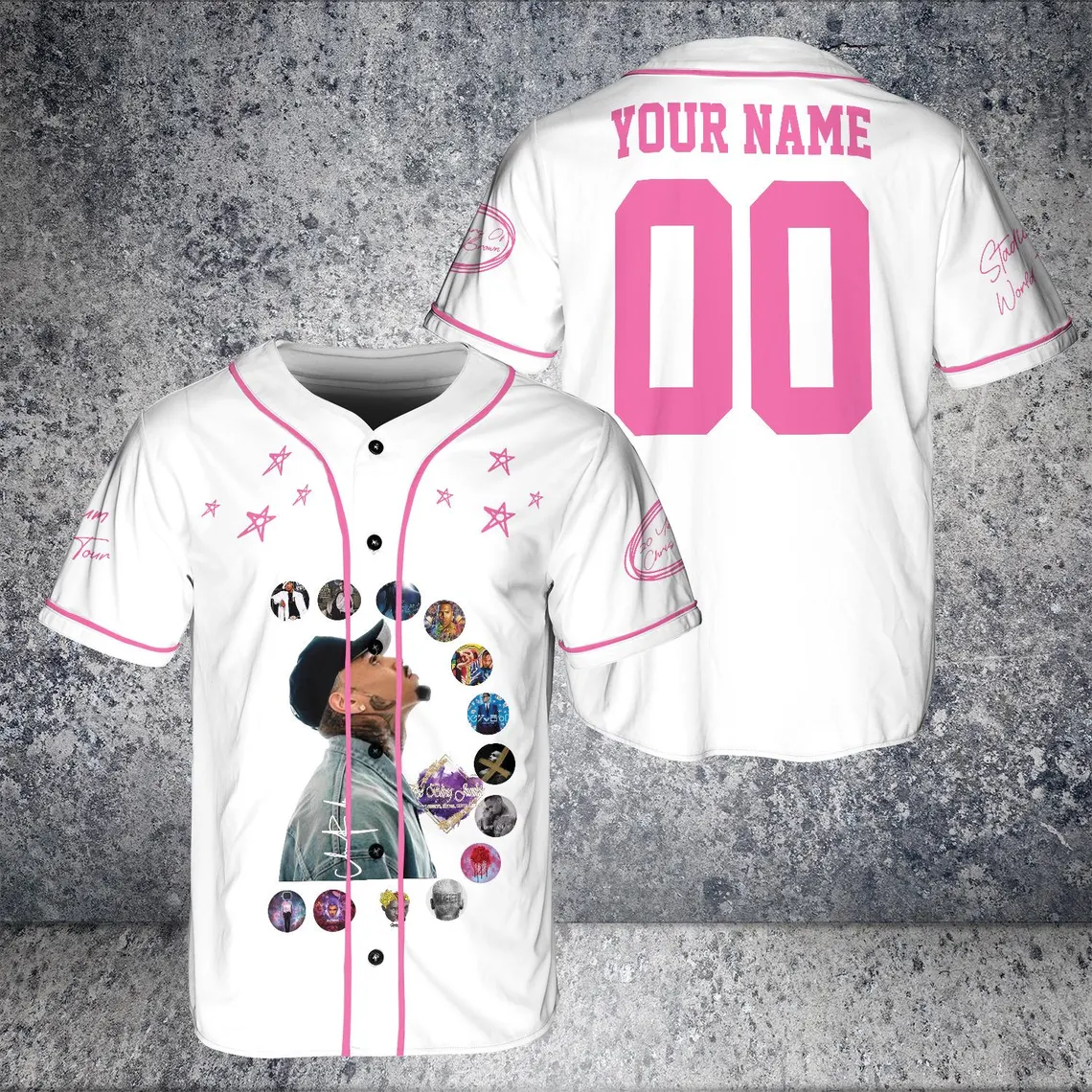 Mckenzieshoponline Chris Brown x Breezy Bowl XX Personalized Baseball Jersey For Fans