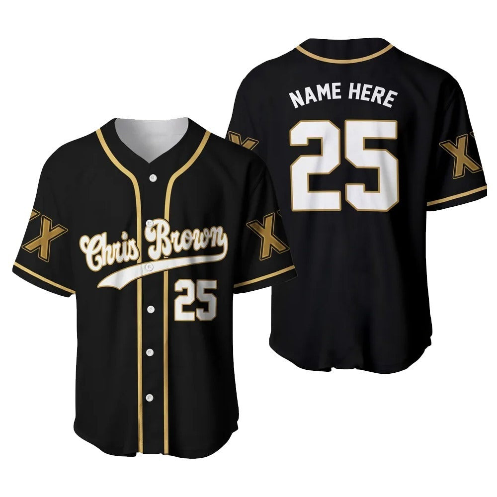 Mckenzieshoponline Chris Brown x Breezy Bowl XX Personalized Baseball Jersey For Fans - Image 2