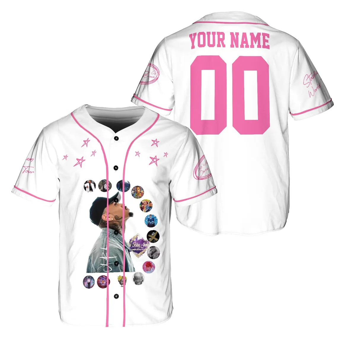 Mckenzieshoponline Chris Brown x Breezy Bowl XX Personalized Baseball Jersey For Fans - Image 5