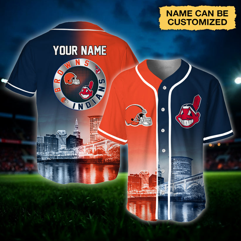 Mckenzieshoponline Cleveland Personalized Baseball Jersey For Fans