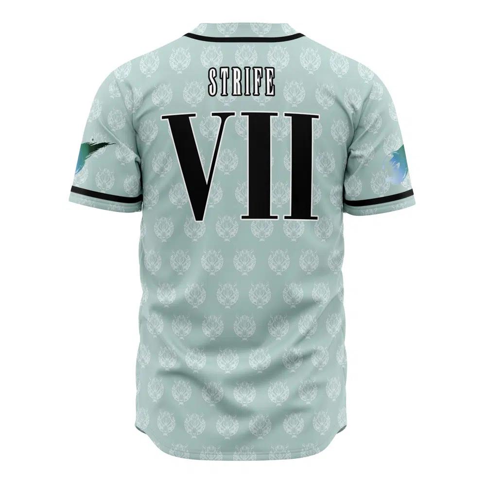 Mckenzieshoponline Cloud Strife Final Fantasy 7 Personalized Baseball Jersey For Fans - Image 2