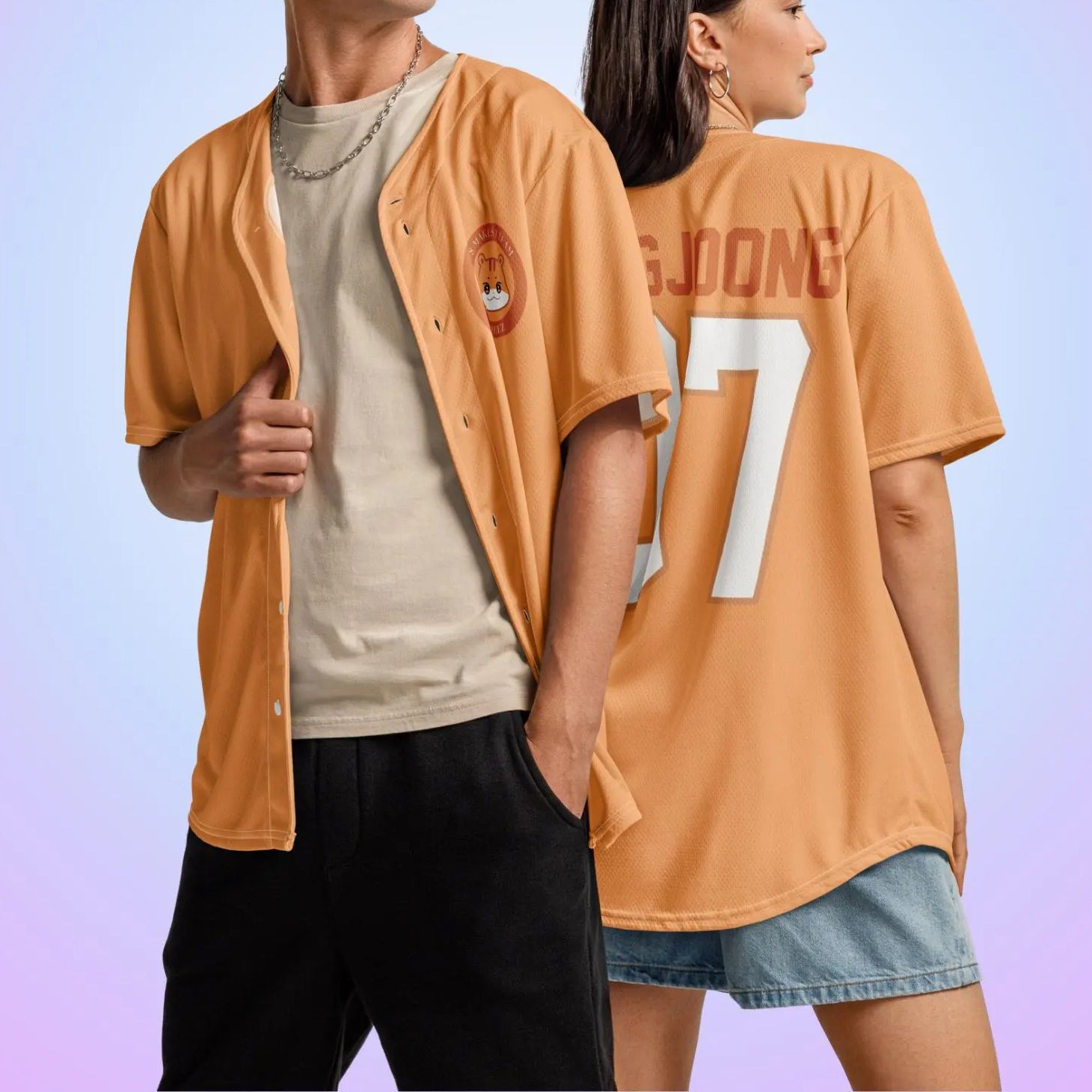 Mckenzieshoponline Cute Ateez Tour Personalized Baseball Jersey For Fans - Image 9