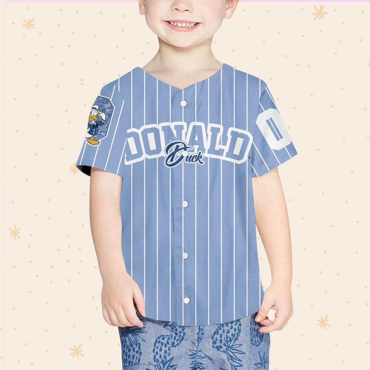 Mckenzieshoponline Cute D Donald Duck 1934 Disney Personalized Baseball Jersey For Fans - Image 5