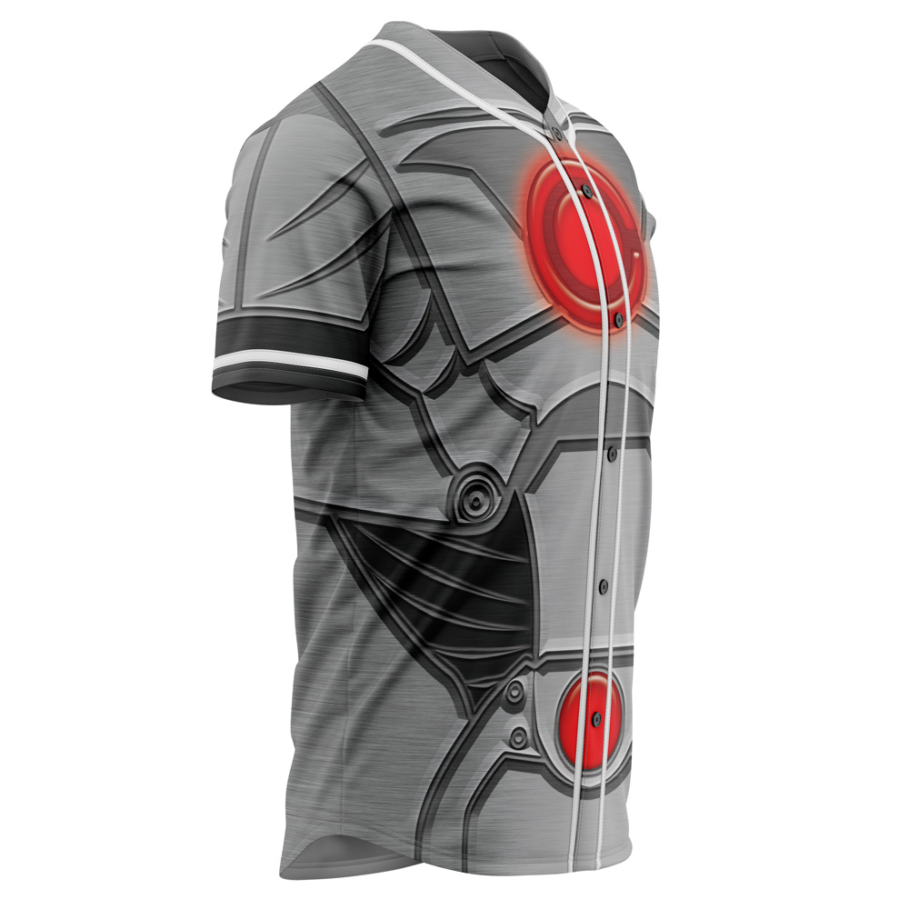 Mckenzieshoponline Cyborg Cosplay DC Comics Personalized Baseball Jersey For Fans - Image 2